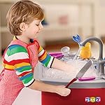 Juego de 17 fregaderos de cocina con agua corriente