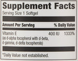 Cápsulas blancas vitamina E