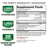 B-12 Energy BerryMelt con Super Fruits - 30 tabletas