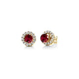 Aretes de plata para muejeres