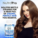 Vitaminas gruesas para el crecimiento del cabello  píldoras