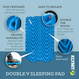 KLYMIT - Almohadilla para dormir doble V, 2 personas