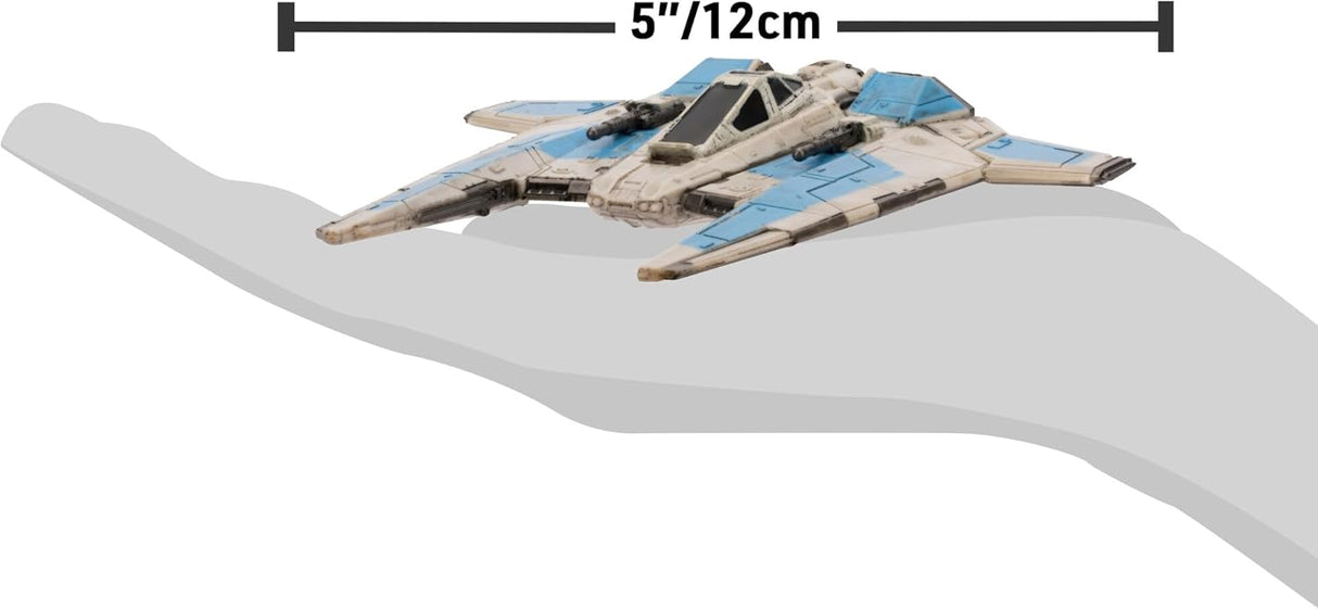 Fang Fighter Star Wars Micro Galaxy con figura de 1 pulgada