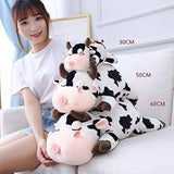suave almohada de vaca peluche
