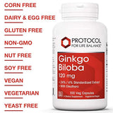 Protocolo para Equilibrio en la vida – Ginkgo Biloba 120 mg