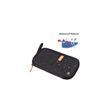 Porta Documentos y Tarjetas impermeable negro