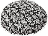 My Dream Carts Cojines redondos de 22 pulgadas para asiento de piso &#34;Solo cubierta&#34;, fundas de cojín decorativas con mandala bohemio, funda de cojín para meditación, puf para yoga, hippie