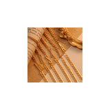 Pulseras y tobilleras de oro para mujer