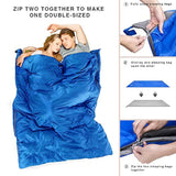 Saco de dormir ultraligero con sobre, al aire libre, mochila