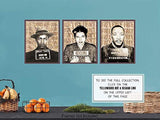 cartel decorativo de pared