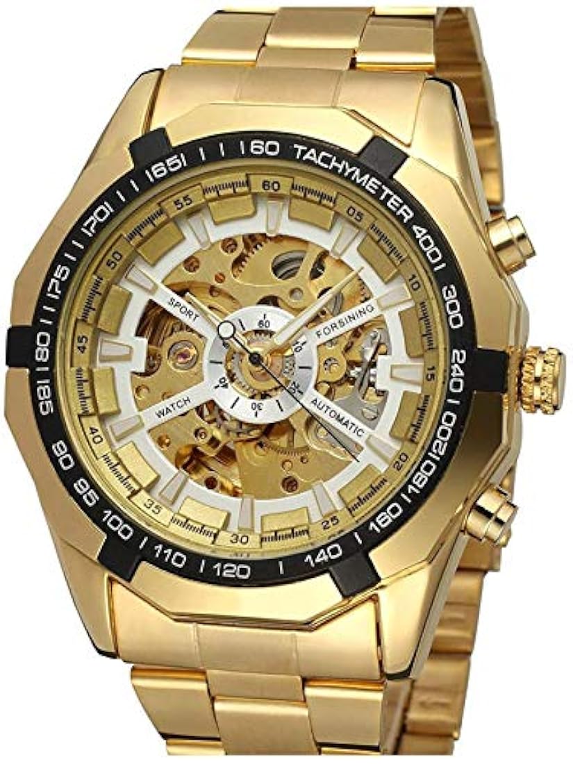 Fanmis  Reloj automático de lujo para hombre con pulsera