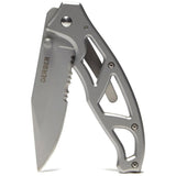 Cuchillo de filo Gerber Paraframe en color gris