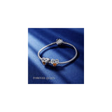 Pulseras y tobilleras de plata de ley para pulsera