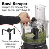 Procesador  con capacidad para 10 tazas y raspadores