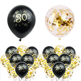 Kits de Decoración de 30 cumpleaños/83 piezas.Cefanty_Direct