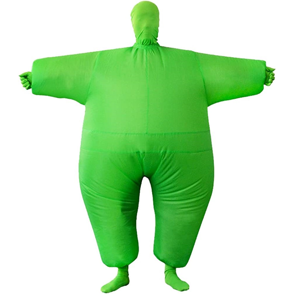 Disfraces inflable para adultos verde talla única