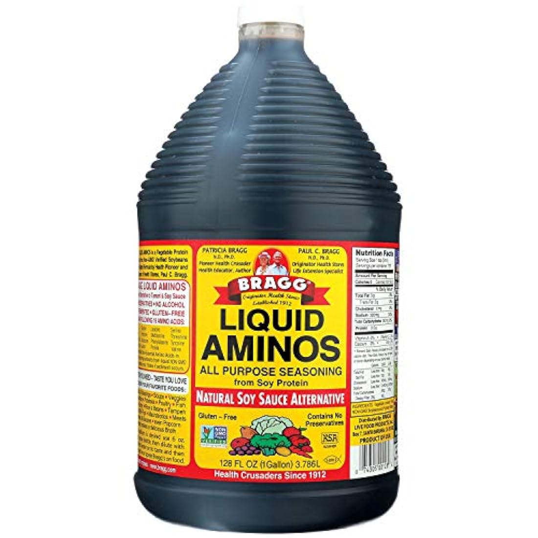 Bragg - Líquido Aminos All Purpose Seasoning, Sazonador Mult
