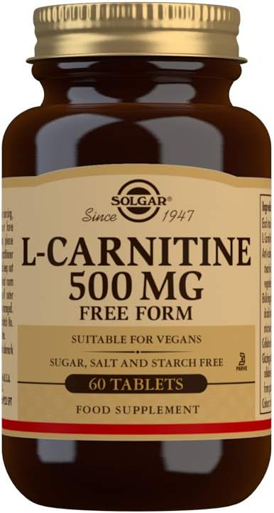 Suplementos Alimenticios L-Carnitina 500 mg Comprimidos