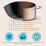 Olla grande antiadherentes 5 cuartos NutriChef PRTNCCW14SDOP