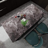 Papel de pared de mármol oscuro para cubiertas  15.8x78.8