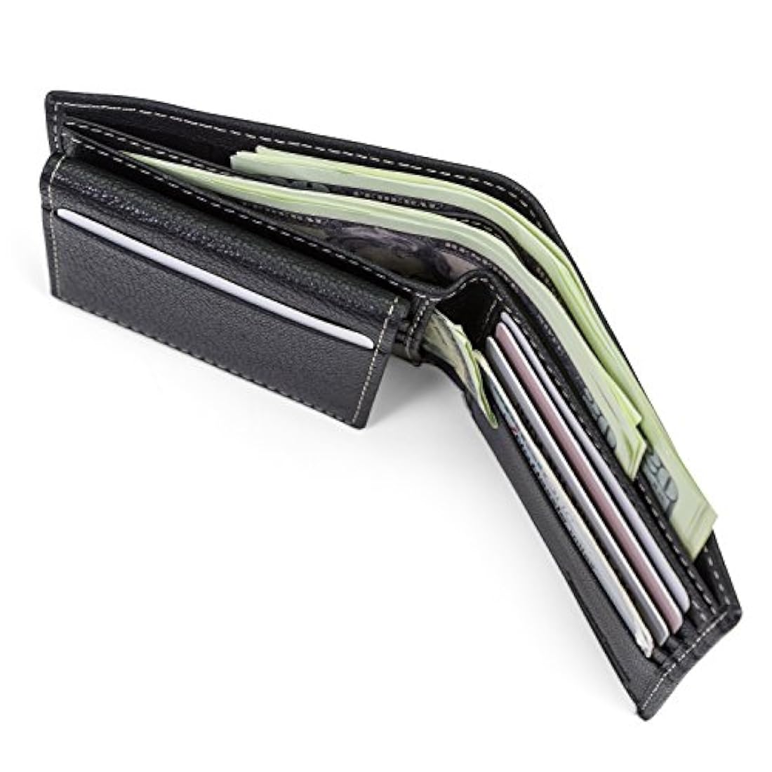 Cartera de seguridad de cuero Timberland para hombre