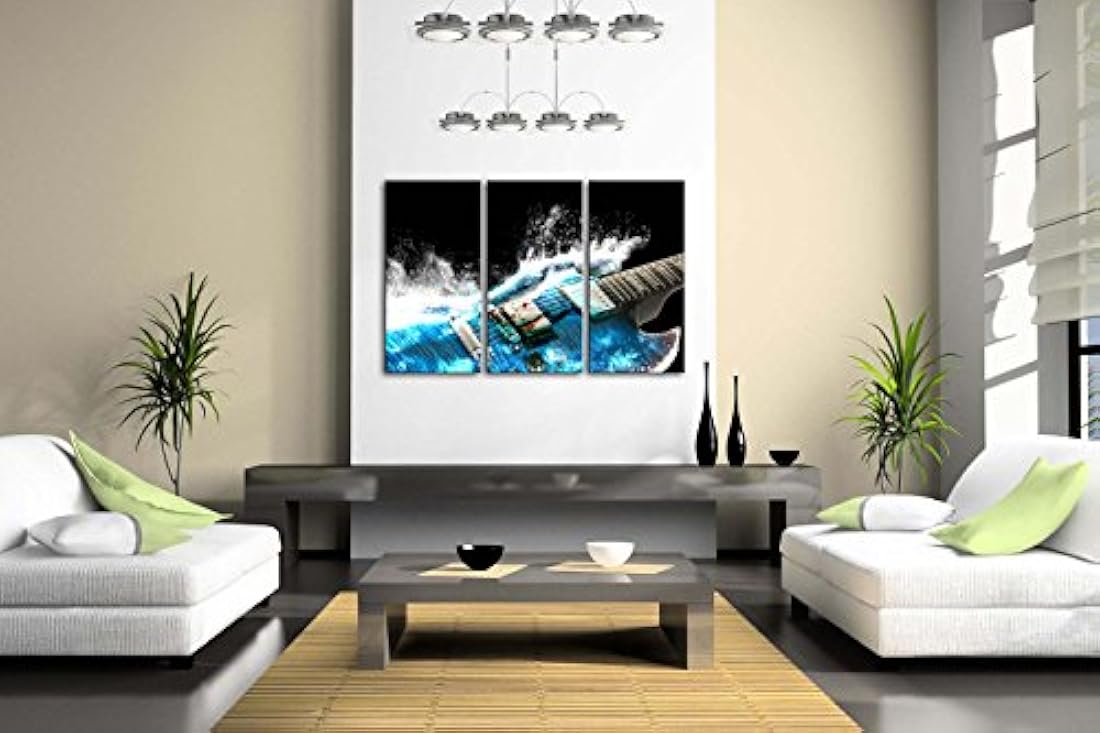 Guitarra Música Arte de Pared Pintura La Imagen Estampada
