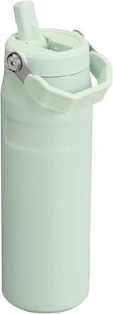 Botella de agua con pajilla abatible 2.0, acero inoxidable