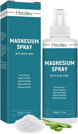 Spray de Magnesio – Relajante y Alivio, Sin Gras, 60ml
