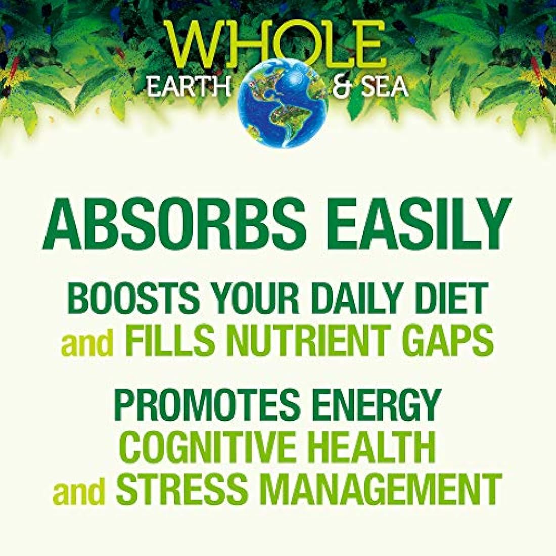 Whole Earth & Mar – Super hongo, 60 Cápsulas vegetarianas