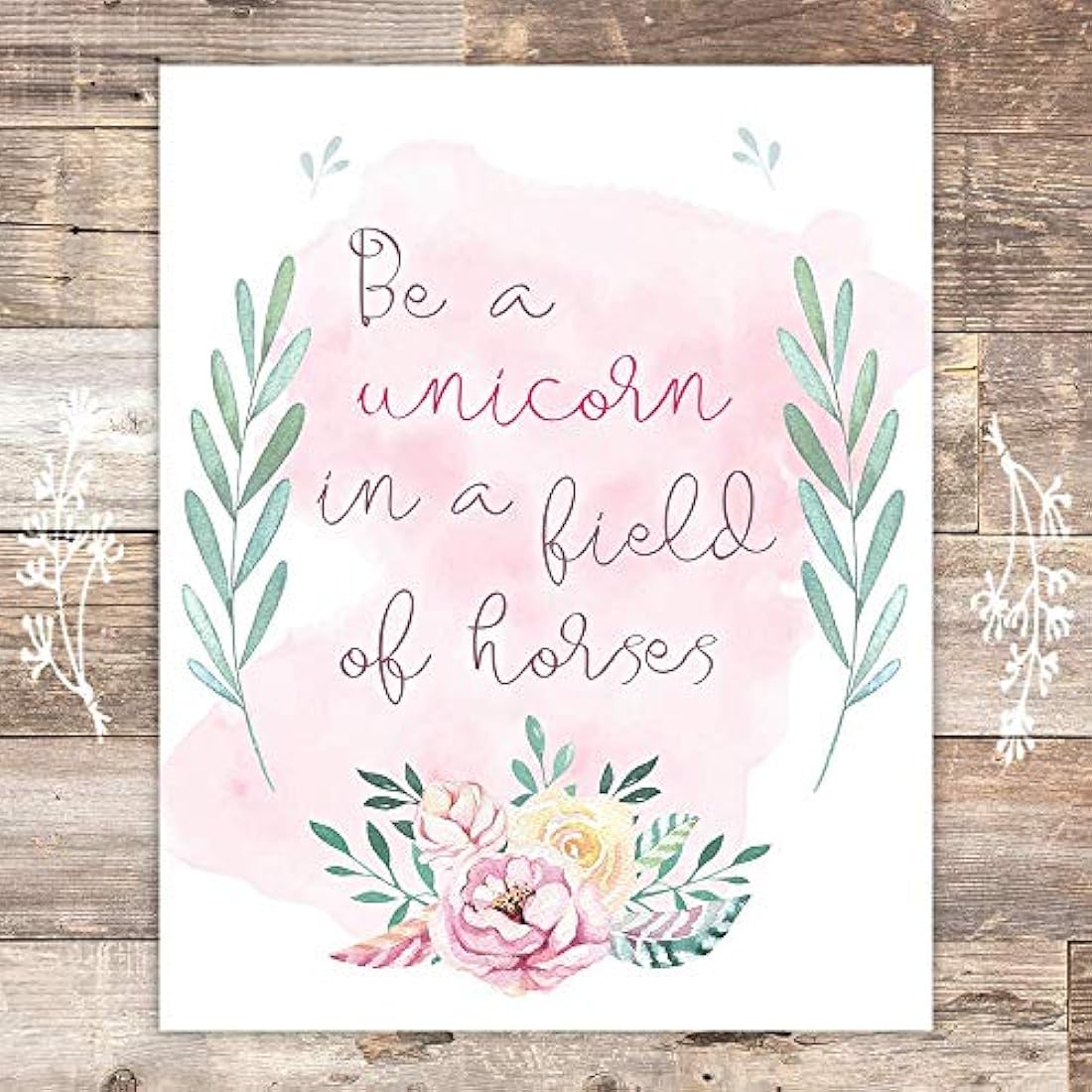 Impresiones de arte de pared de unicornio