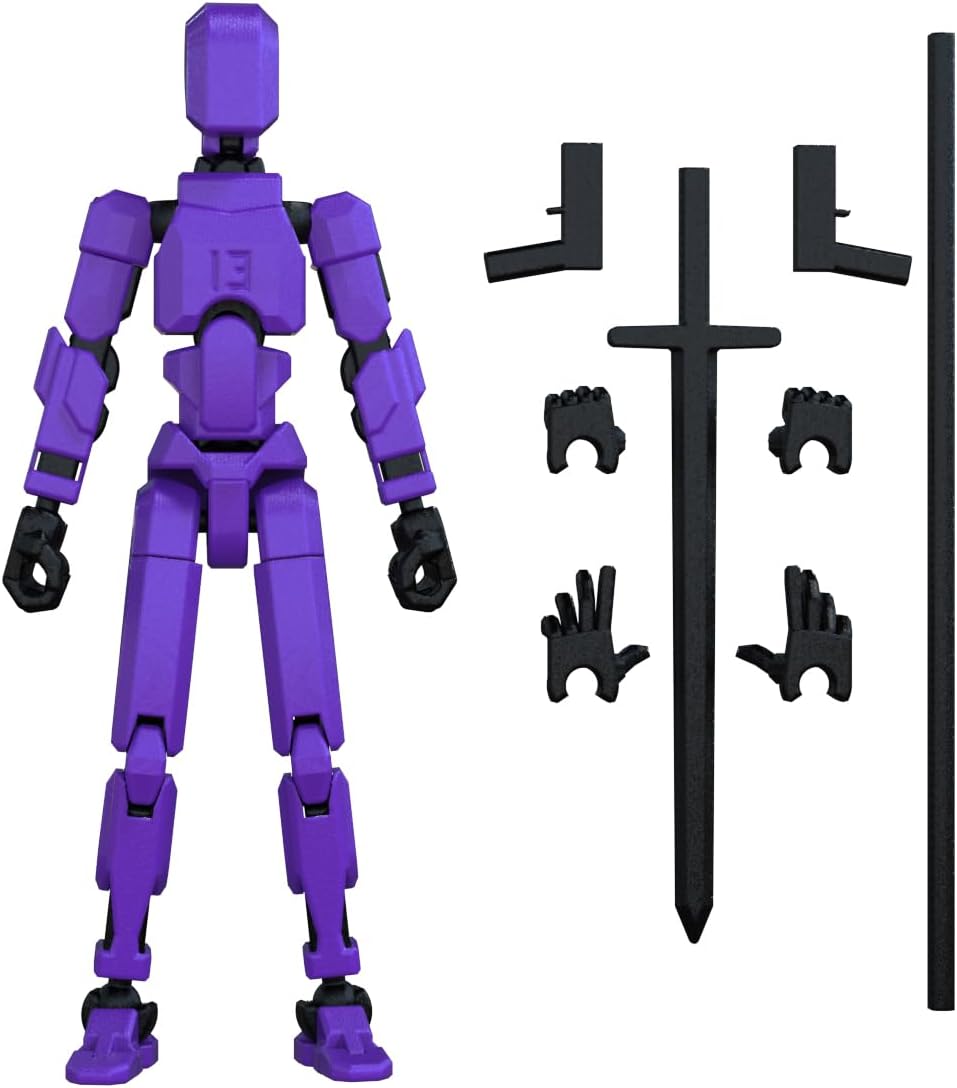 Figura de acción MerryXD Titan 13, multiarticulada, modelo T13