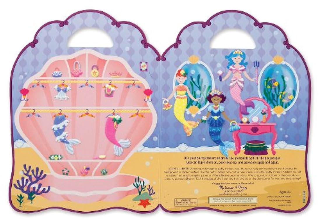 Melissa & Doug Princesa Puffy, juego de adhesivos,