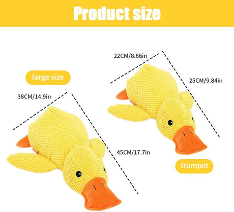 Juguete para Perros Quack-Quack, Mellow, Durable y Calmante
