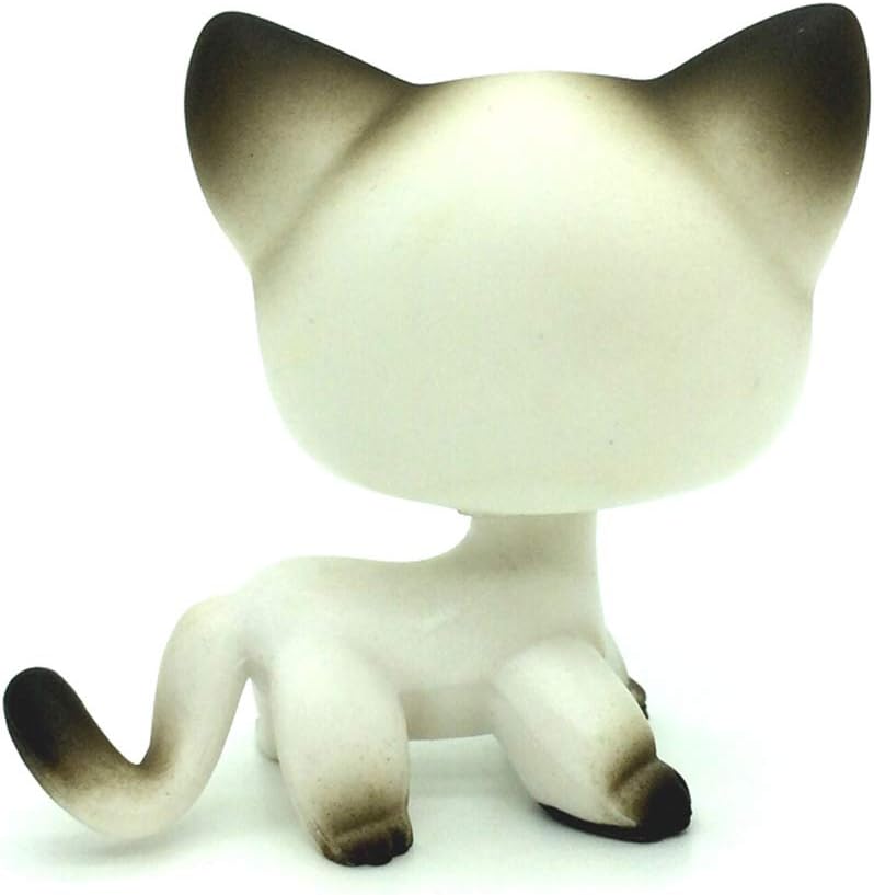 Juguete Mini Mascota #5 Gato Siamés de Pelo Corto, Figura