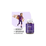 Suplementos Gomitas  de hierro con vitamina  C y A  60