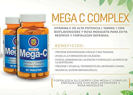 Vitamina C de alta potencia (1000 mg)