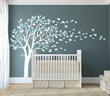 Pegatinas de pared con diseño de árbol de viento