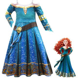 Disfraces Vestido de princesa para niñas de Mérida