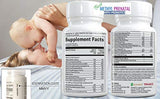 Power By Naturals - Best Methyl Prenatal Vitamins with Probiotics, l-methylfolate, Methylcobalamin (Active B12), Iron, Iodine - All Essential Nutrients for Healthy Mom and Baby -60-Caps-Dr Formulated
