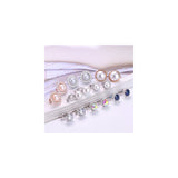 Aretes de clip hipoalergénicos para mujer 8 pares