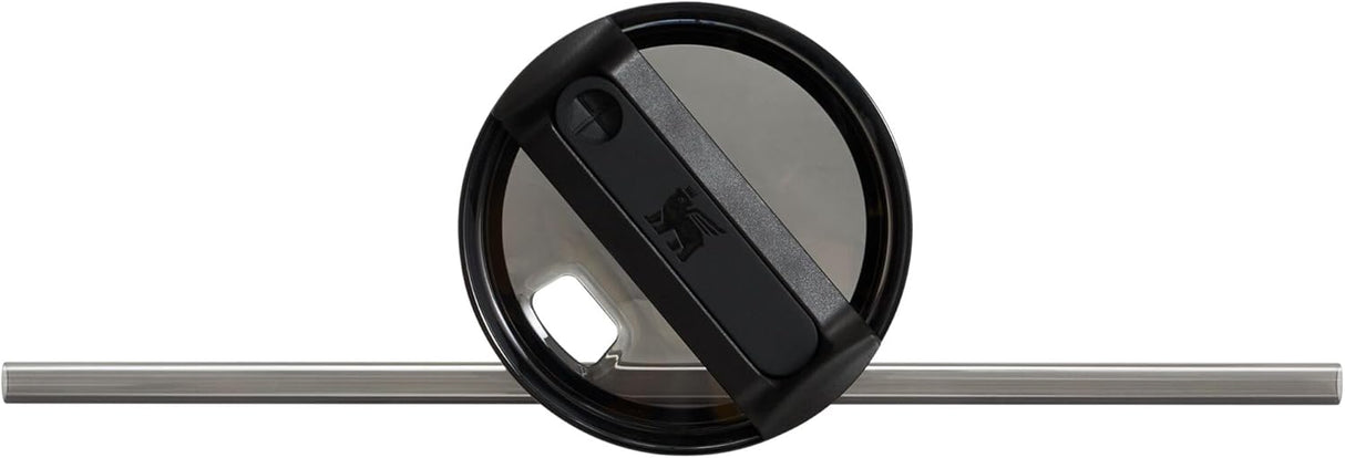 Vaso aislante con tapa 3 en 1, compatible con portavasos