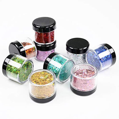 Glitter para las uñas multicolor - Wenida