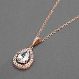 Colgante de collar de novia