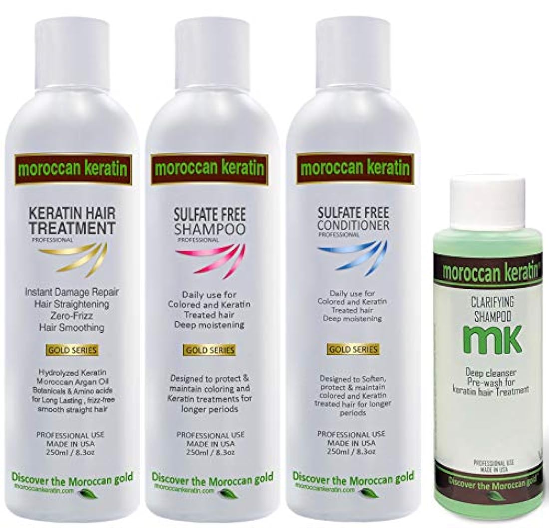 Tratamiento de cabello con queratina brasileña Set de 250ML
