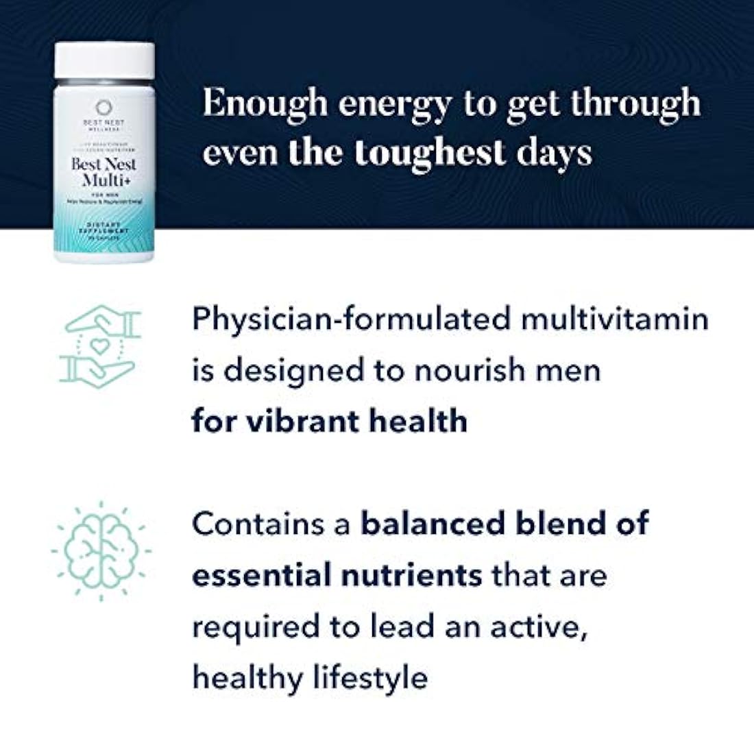 multivitaminas probióticos hecho con mezcla orgánica