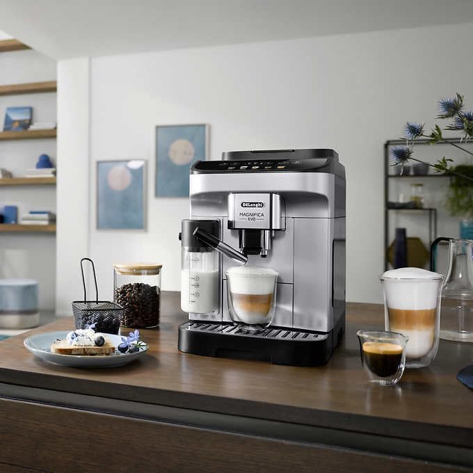 Máquina de café automática De’Longhi Magnifica Evo, Latte Crema