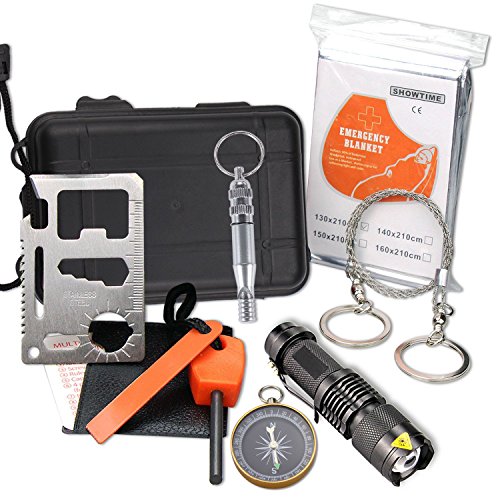 Kit de supervivencia de equipo de emergencia al aire libre