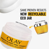 crema hidratante facial de ácido láctico Olay