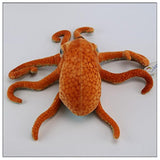 Peluche relaista de pulpo color marrón de 33.5in.A-cool