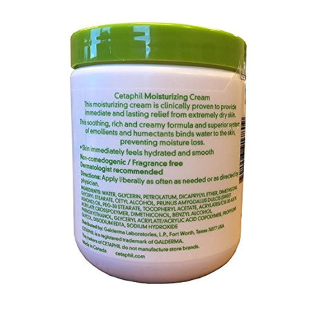 Crema hidratante Cetaphil para pieles secas y sensibles